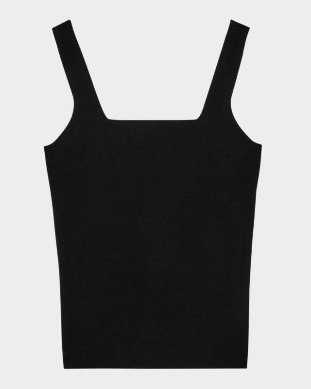 Harper Square-Neck Ribbed Tank